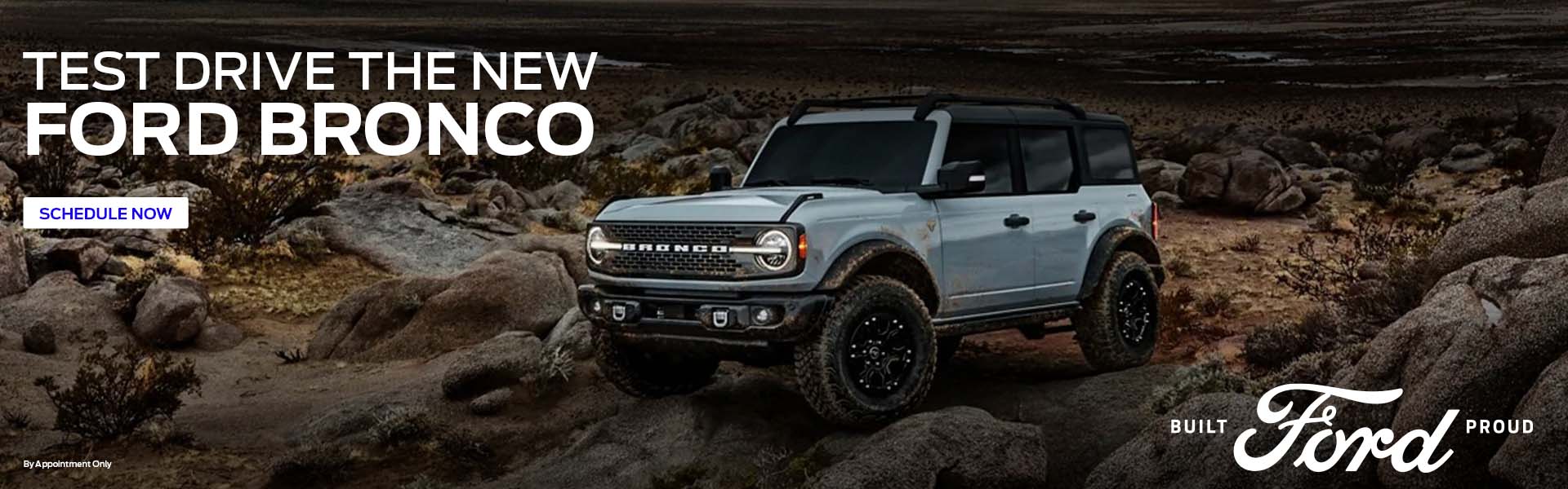 Test Drive the New Bronco