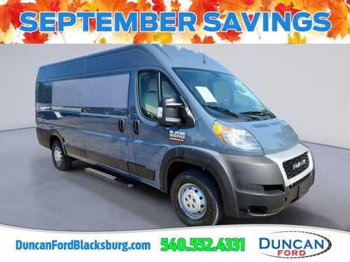2019 RAM Promaster Cargo Van 159 WB High Roof Extended Cargo