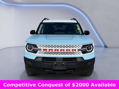 2025 Ford Bronco Sport Heritage