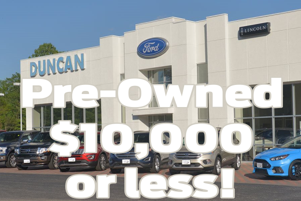 Pre-Owned $10,000 or Less